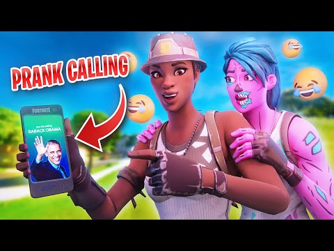 THE FUNNIEST FORTNITE PRANK CALLS