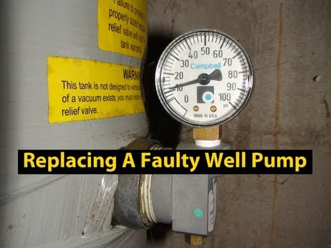 how to bleed well water pump