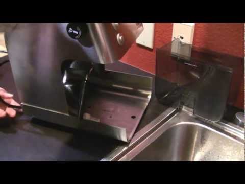 how to drain espresso machine