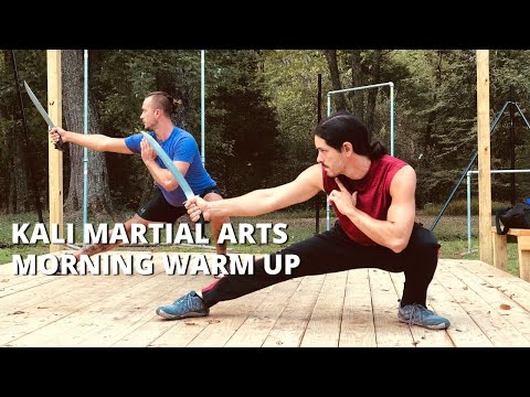 Basic Stretching an Warm Up Exercises - Follow Along | Kali Escrima Arnis