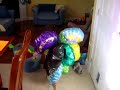 Ryan with balloons