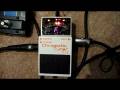Boss TU-2 Chromatic Tuner Demonstration: Tuning an 8 String Guitar