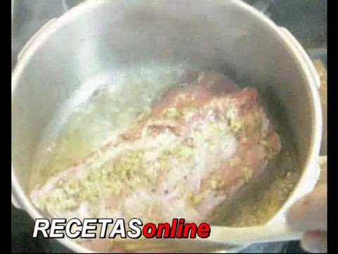 Receta - Lomo de cerdo a la naranja