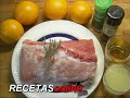 Receta - Lomo de cerdo a la naranja