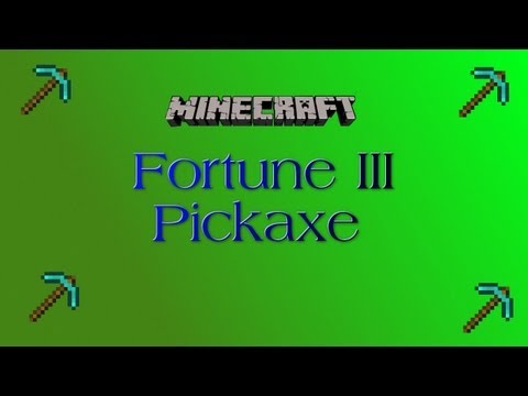 how to get fortune v minecraft