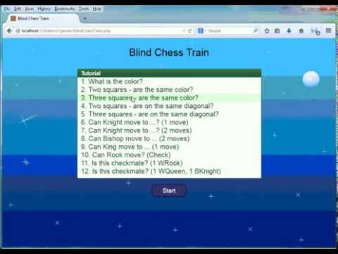 how to practice blindfold chess