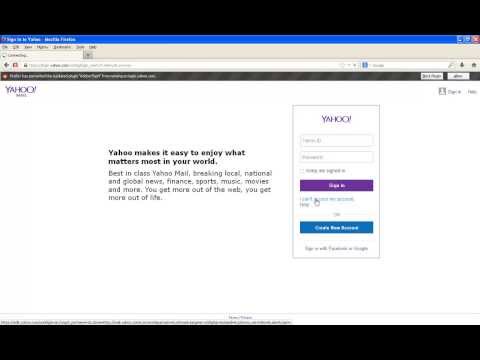 how to security question in yahoo