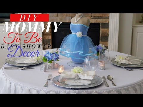 video-linktoworks-Mommy To Be Baby Shower Centerpiece | DIY Baby Shower...