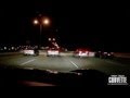4 Corvettes chasing a Supra