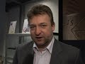 Mittelst�ndler Matthias Wetzel wirbt auf Messen