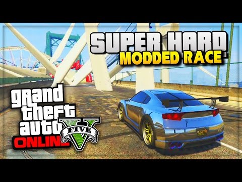 GTA 5 Online MODDED UFO RACE! - GTA Online Funny Moments - (GTA V Gameplay)