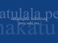 Sandali na lang by Hale