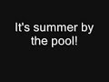 Tommy - Summer by the pool! Tommy - Summer by the pool!