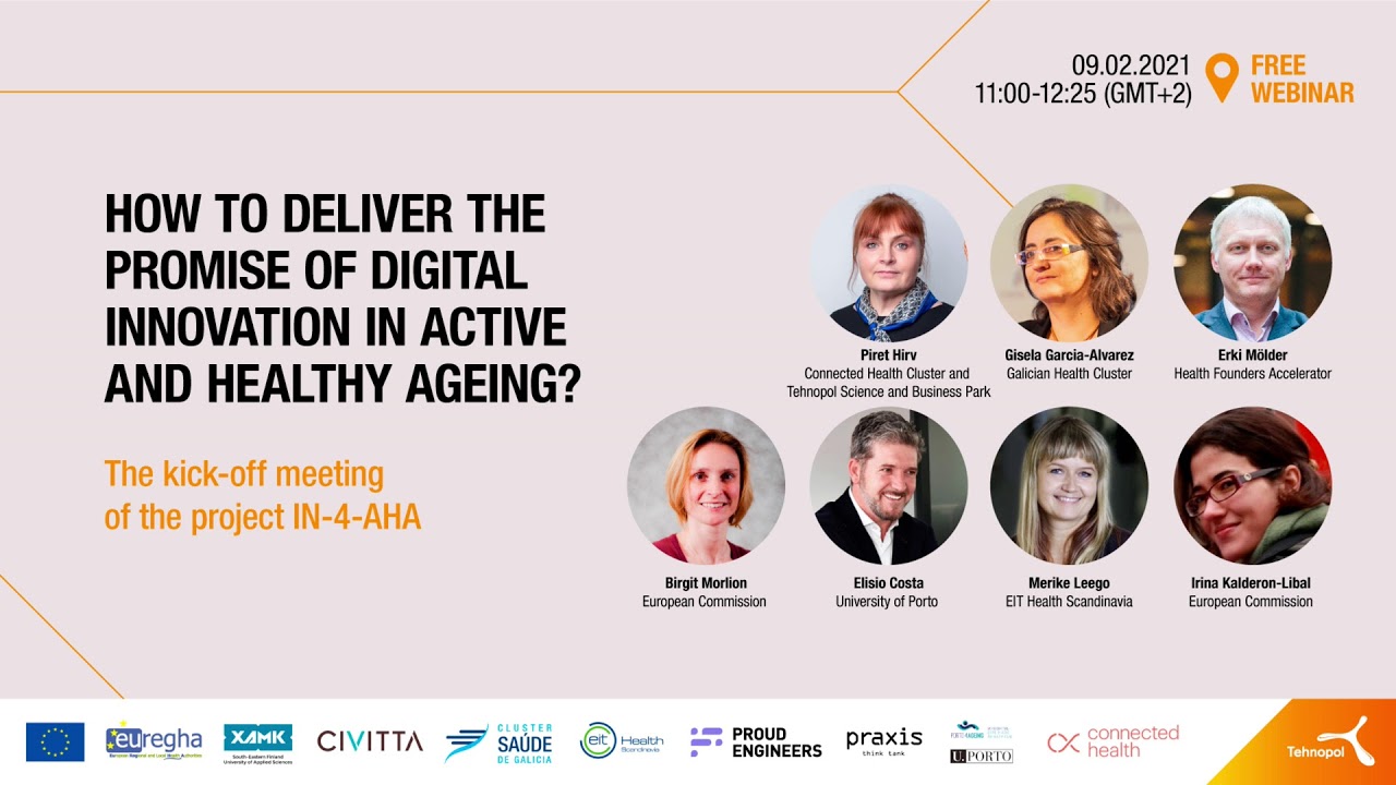 How to deliver the promise of digital innovation in active and healthy ageing? The kick-off meeting