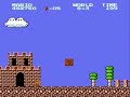 Well, it's here. Last world of this hack. It really pissed me off, more even in the 8-3 level, jumping by random. Well, now it's finished, with the lame message from Princess Toadstool.