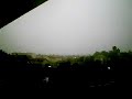 La foudre tombe a 50m. Aie les oreilles (Orage du 25 mai 07)