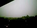 La foudre tombe a 50m. Aie les oreilles (Orage du 25 mai 07)
