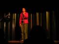Kalle Haglund at Rinkeby Poetry Slam finals.