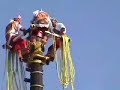 Voladores de Papantla en Monterrey