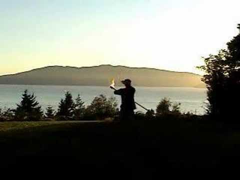 Fire staff, Fire poi - Sept 23 2006