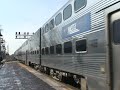 Metra #405 Leads Commuter Train East, Berwyn, IL.