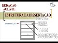 PROFESSOR WALLAS CABRAL - USP - DISSERTA��O 3�  - ESTRUTURA
