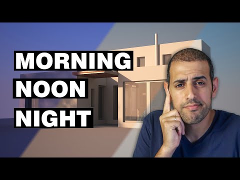 how to adjust vray sun