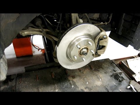 How to replace the front rotors and brake pads on 2007-2012 Nissan Altima Maxima Quest Sentra brakes