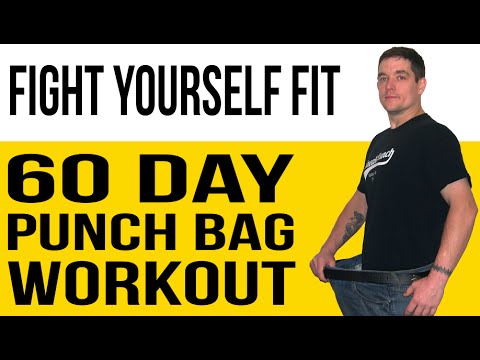 Punch Bag Workout (60-Day Program) for Fitness & Weight Loss