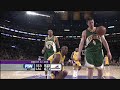 Kobe Bryant 23 points 5 assists vs Seattle Supersonics
