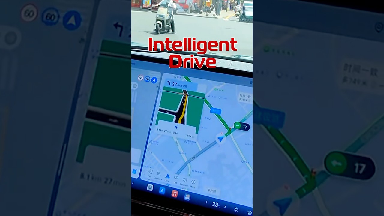 Testando a direção autônoma do Intelligent Drive da BYD!