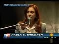 Nestor Kirchner asume Cristina habla  parte 1 (de 2