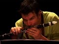 lucas niggli's big zoom:
claudio puntin - clarinet, bass clarinet?
nils wogram - trombone?
philipp schaufelberger - guitar?
peter herbert - bass?
lucas niggli - drums, percussion

