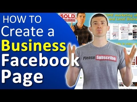 how to set up a business facebook page