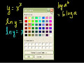 taking the derivative when y is defined implicitly.