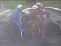 Brad Keselowski Crash at California