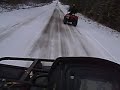 Here i am following and in front of a few friends on an atv ride. I open the vinson up to almost 100km/h and a few good drive bys.