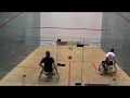 Wheelchair Squash Demonstration Dutch Championships