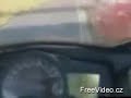 Crash: car vs motorcycle
