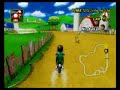 Mario Kart WII ??????? ????????? Time Trials Moo Moo Meadows