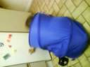 kayleigh in the washing