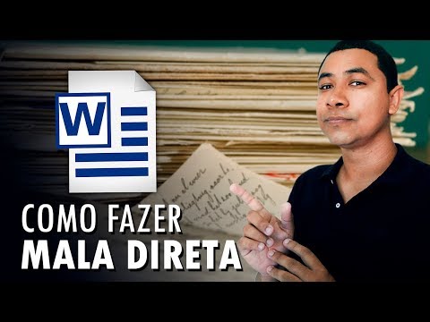 Como fazer mala direta no Word?