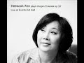 Chopin Etuede op.10, No 9, (Heesook Ahn Live)