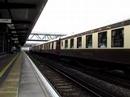 67001 and 67005 passing Ashford International with the VSOE