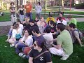Check out the brothers signing the Spongebob Squarepants theme song while sitting in a triangle in the Oak Grove - http://snurl.com/g80la