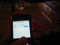 Blackberry Pearl emitting signals that turn a flashlight on