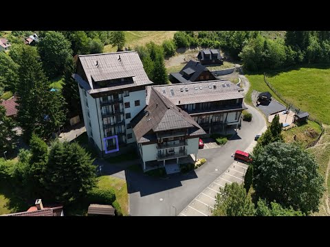 Video Horský apartmán o velikosti 58 m2 užitné plochy s vlastním venkovním stáním 15 m2 pozemku