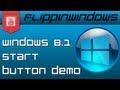 Windows 8.1 Pro | "Start Button" on the Desktop ...