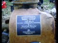 old garden tractor