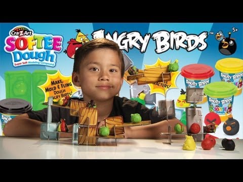 maker - Click here to see my ANGRY BIRDS SPACE SOFTEE DOUGH video: http://youtu.be/juDnvTPtILk Click here to see ALL my clay model videos: https://www.youtube.com/wa...